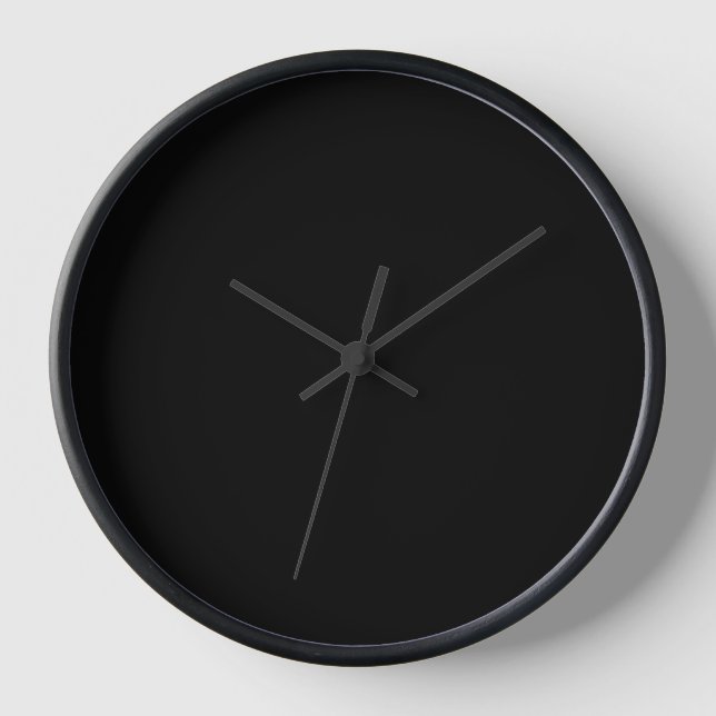 Horloge Vierge Créez votre propre personnalisation (Recto)