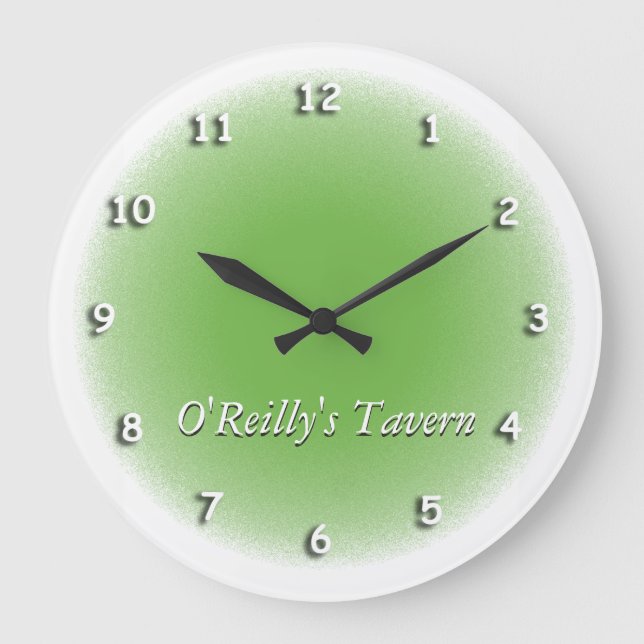 Horloge - Vignette verte (Recto)