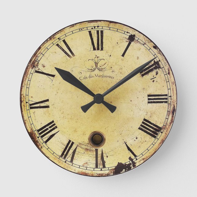 Horloge vintage Chic Shabby (Recto)