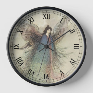 Horloge Vintage Conte de Fées Japonais, La Demoiselle de l