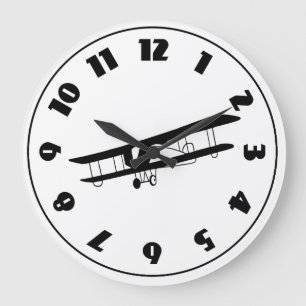 Horloge vintage d'avion