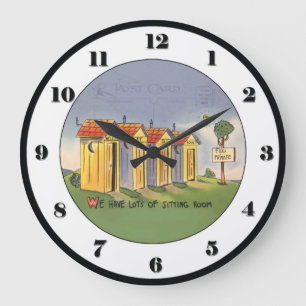 Horloge vintage de dépendance