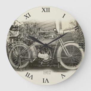 Horloge vintage de moto