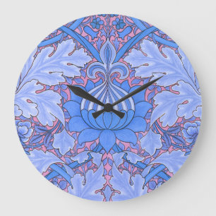 Horloge vintage de Nouveau d'art de William Morris