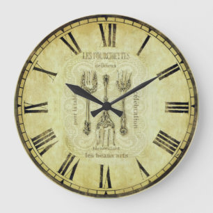 Horloge vintage pour le restaurant de pièce de