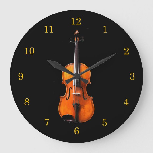 Horloge violon ou alto (Recto)