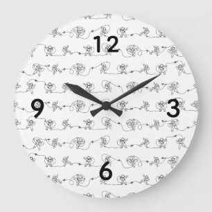Horloge volumineuse de l'astronaute
