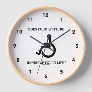 Horloge Votre Attitude Vous Gère-T-Elle Dans La Vie ? Humo