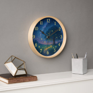 Horloge Whispers de la forêt de lucioles