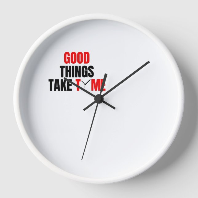 Horloge White Colour Wall Clock (Recto)