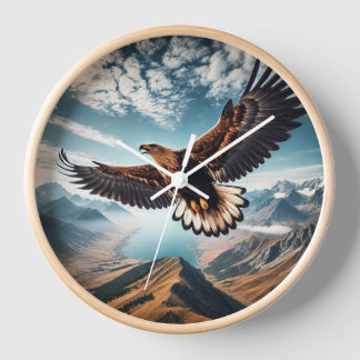 Horloge Wild Majesty Élégant Aigle Timepiece