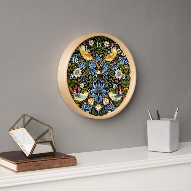 Horloge William Morris, Strawberry Thief (Bureau)