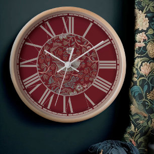 Horloge William Morris Strawberry Thief Victorienn
