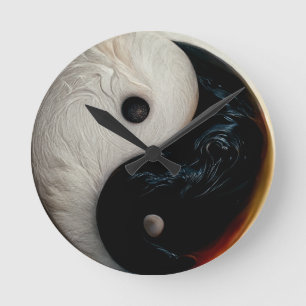 Horloge Yin et Yang