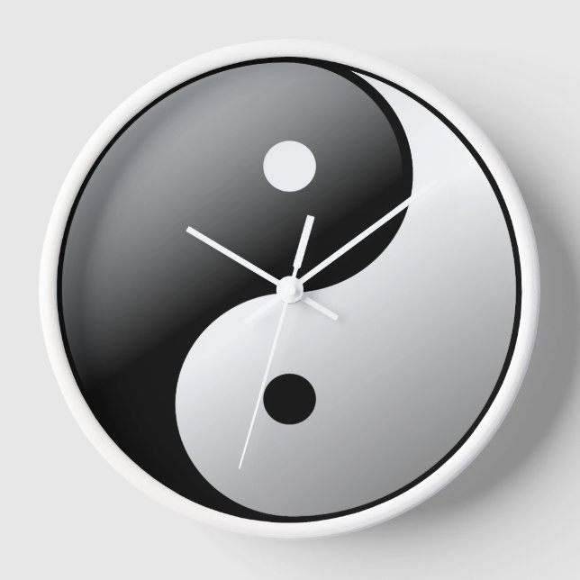 Horloge Yin Yang (Recto)