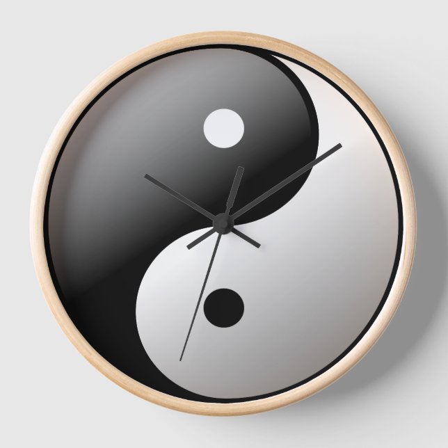 Horloge Yin Yang (Recto)