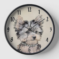 Yorkshire Terrier Puppy Peinture Chien original