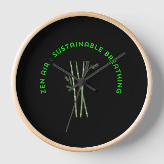 Horloge Zen Air : Respiration Durable