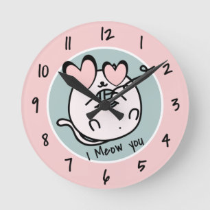 Horloges Chatons, Nurserie, Fille Animale Kitty Ch