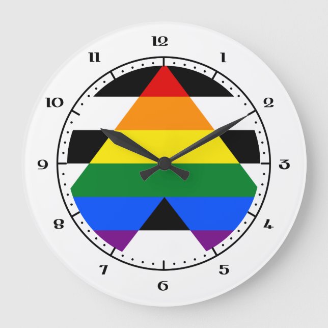 Horloges de drapeau LGBT (Recto)