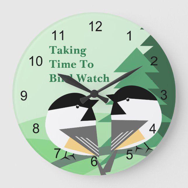 Horloges d'observation des oiseaux (Recto)
