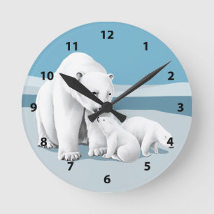 Horloges d'ours polaires