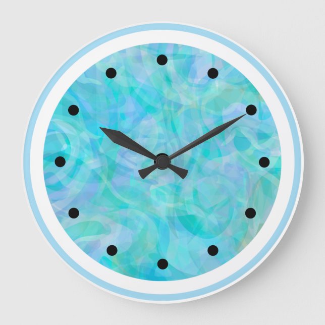 Horloges Modernes Décor Mur Style Abstrait (Recto)