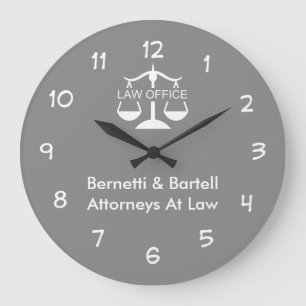 Horloges murales d'affaires de bureau de
