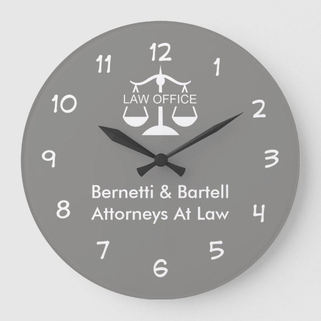Horloges murales d'affaires de bureau de (Recto)