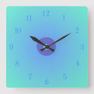 Horloges murales mauve de >Plain de centre de
