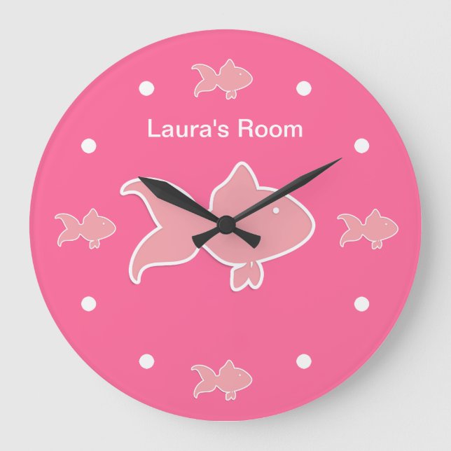 Horloges murales Monogrammes pour enfants (Recto)