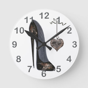 Horloges stylets d'art de chaussure