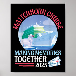 Horn Cruise Making Memories Together 2025 Summer D Poster