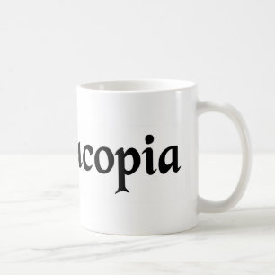 Horn of plenty coffee mug