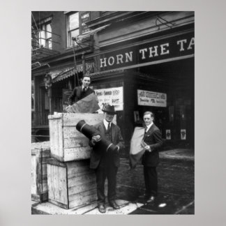 Horn the Tailor, 1920s Poster