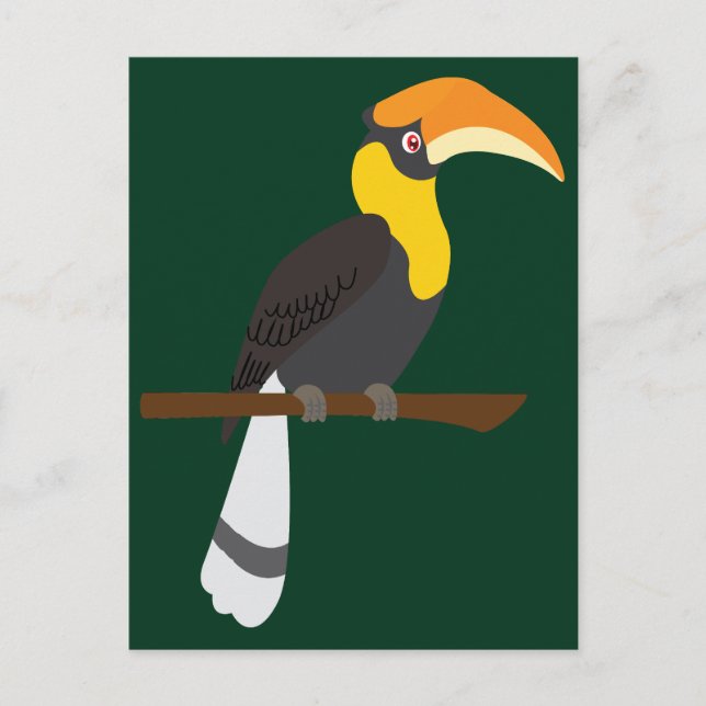 Hornbill Postcard (Front)