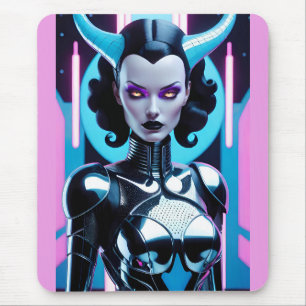 Horned Dilemma of Her Desires Mouse Pad