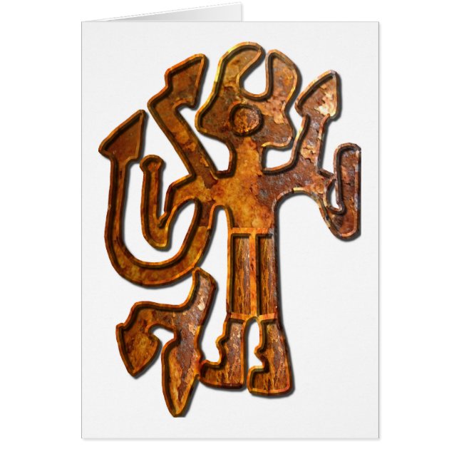 Horned figure rust (Front)