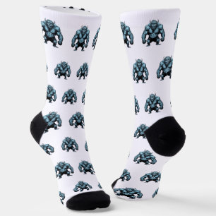 Horned Monster Socks