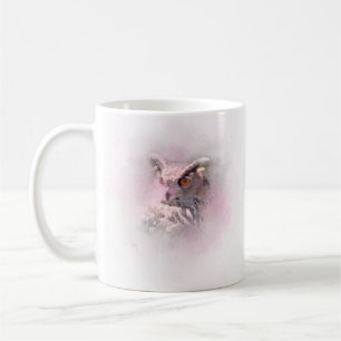 Horned Owl Wildlife Coffee Mug