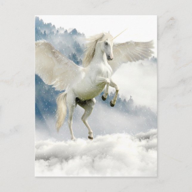 Horned Pegasus Postcard (Front)
