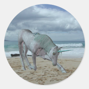 Horned Unicorn Stickers