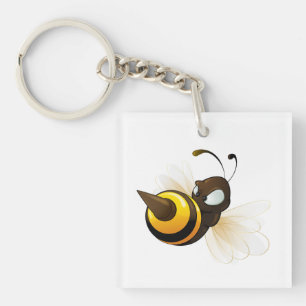 Hornets Mascot Keychain