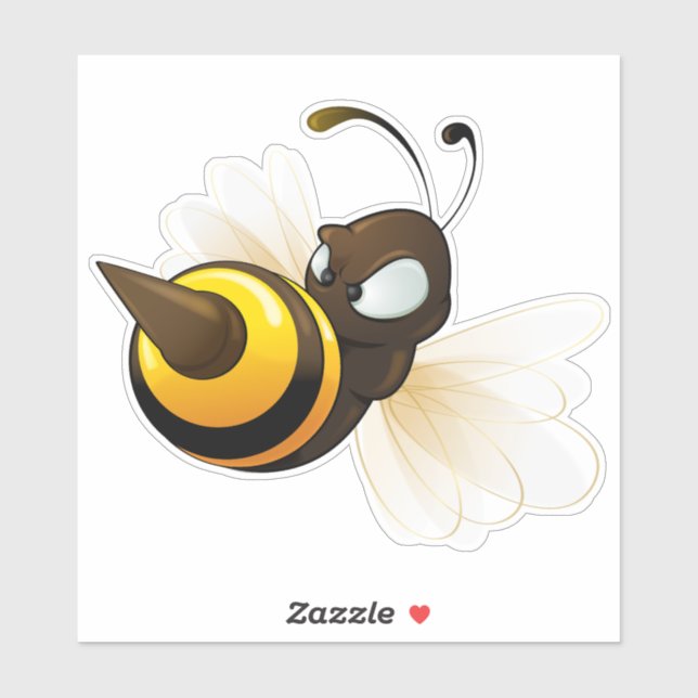 Hornets Mascot Vinyl Sticker (Sheet)