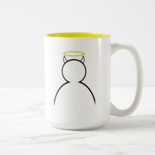 Horns Keep My Halo Up mug