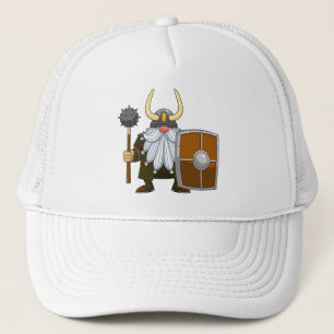Horns of Humour: The Viking Saga Trucker Hat
