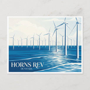 Horns Rev Wind Farm Esbjerg Denmark Postcard