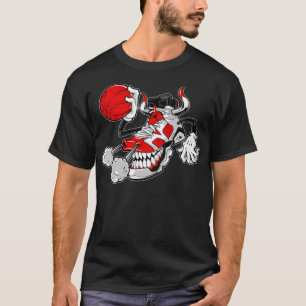 Horns Sneakers Jor Dan Basketball T-Shirt