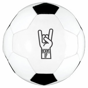Horns Up Soccer Ball