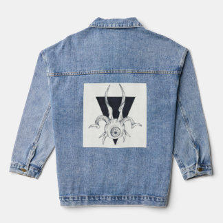 horny eye denim jacket